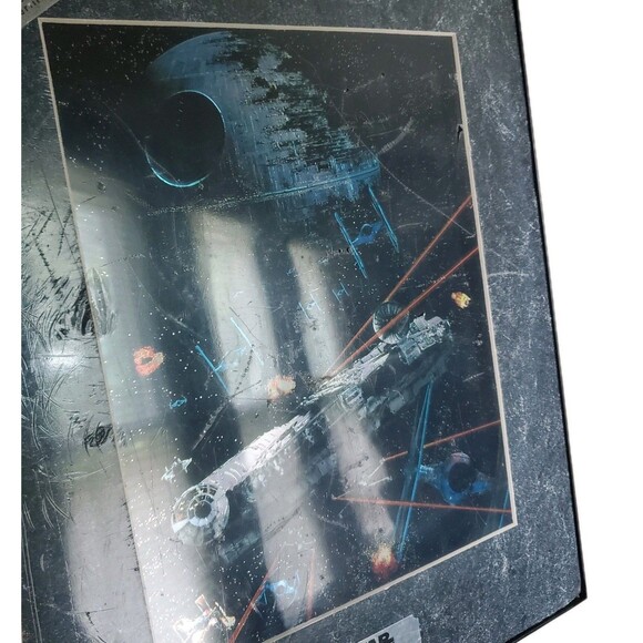 STAR WARS RETURN OF THE JEDI SPECIAL 1993 EDITION CHROMART CHROMIUM FRAMED PRINT - Picture 4 of 4